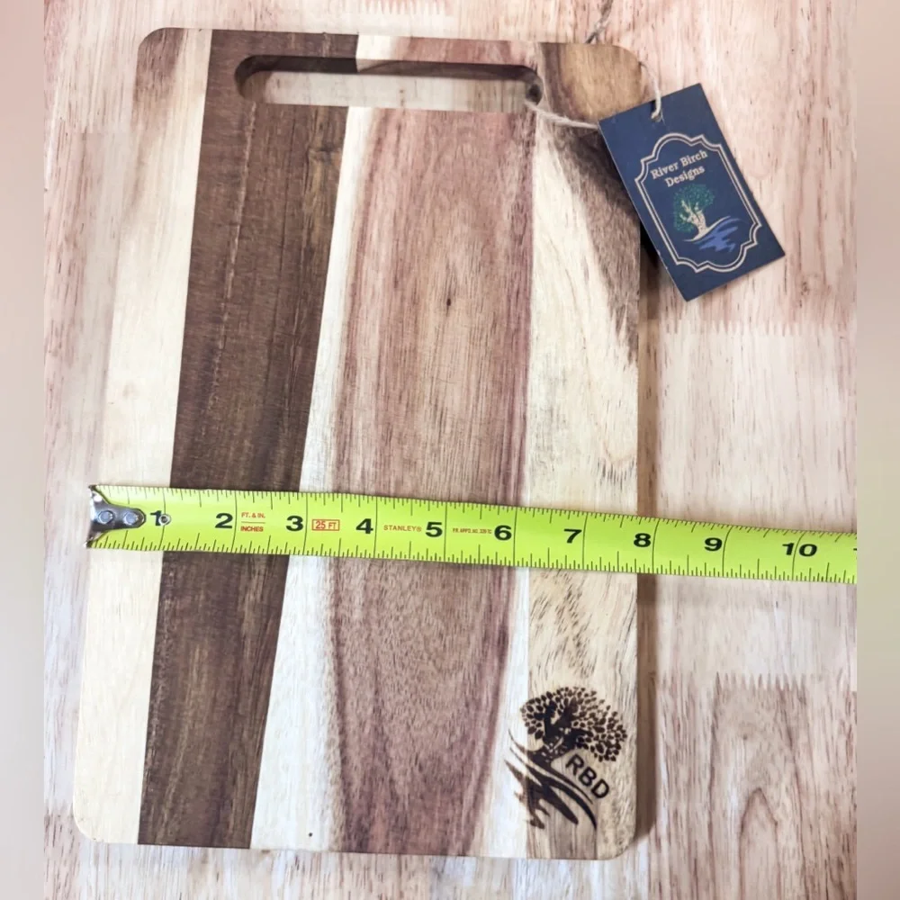 2/$50 Wooden Kitchen Rustic Cutting Board - Engraved
